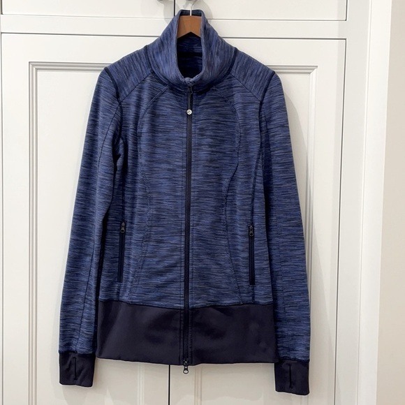 Beautiful Lululemon Blues Zippered Jacket—EUC—6 - Picture 1 of 9